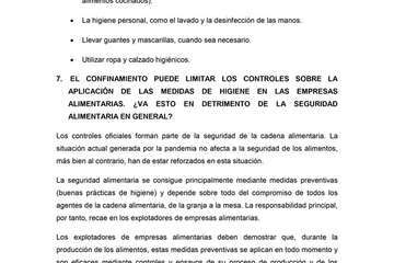 documento elaborado por la Agencia Española de Seguridad Alimentaria y Nutrición (Foto TA)